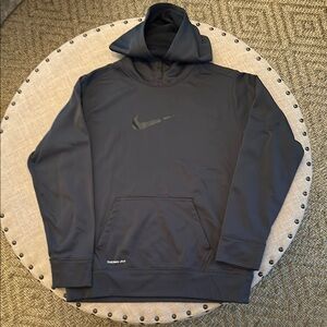 Nike Dark Grey Youth Therma-Fit Pullover Hoodie (XL)
